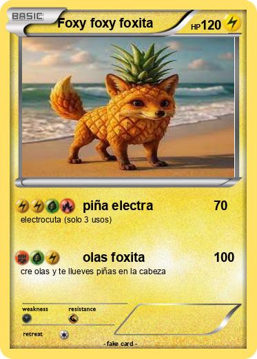 Pokemon Foxy foxy foxita