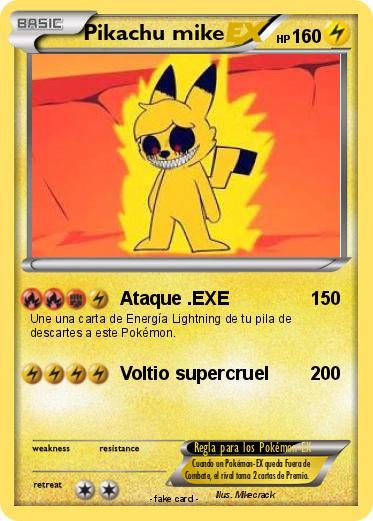 Pokemon Pikachu mike