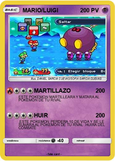 Pokemon MARIO/LUIGI