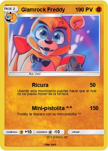 Pokemon Glamrock Freddy