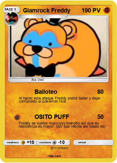 Pokemon Glamrock Freddy