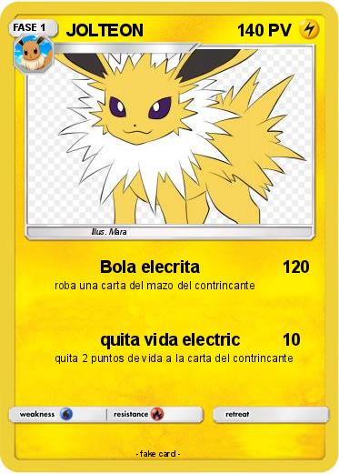 Pokemon JOLTEON