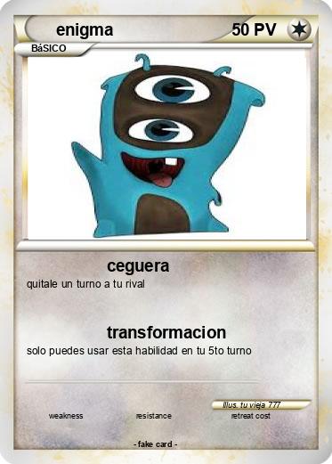 Pokemon enigma