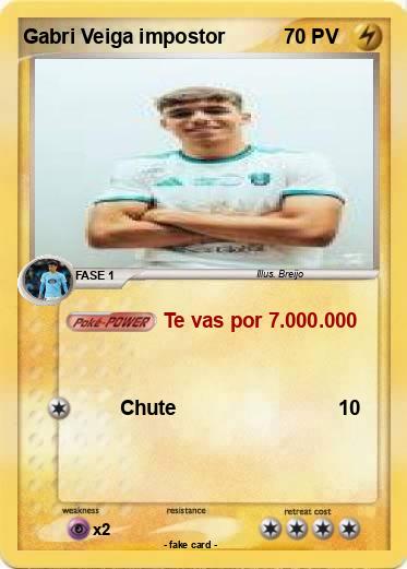 Pokemon Gabri Veiga impostor