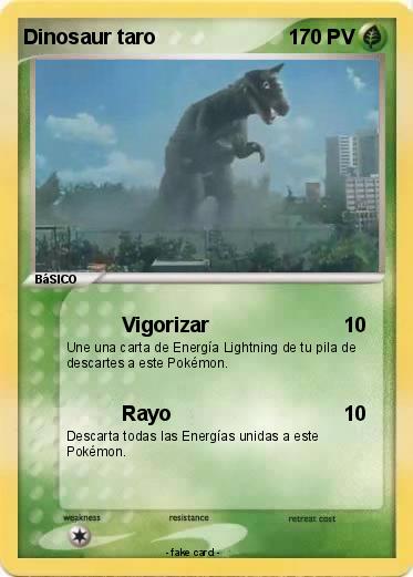 Pokemon Dinosaur taro