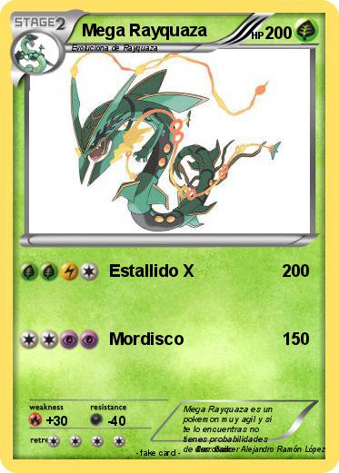 Pokemon Mega Rayquaza