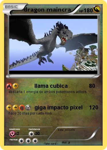 Pokemon dragon maincra