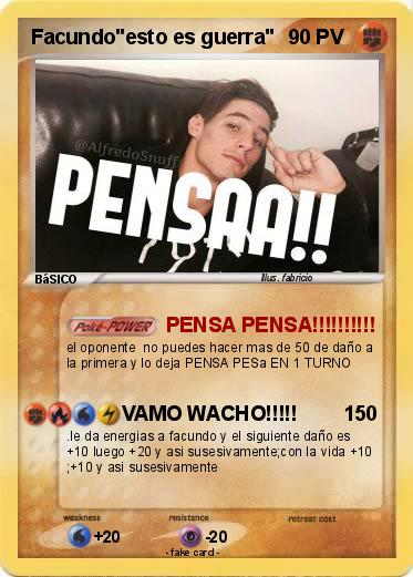 Pokemon Facundo"esto es guerra"