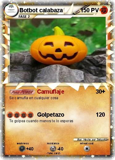 Pokemon Botbot calabaza