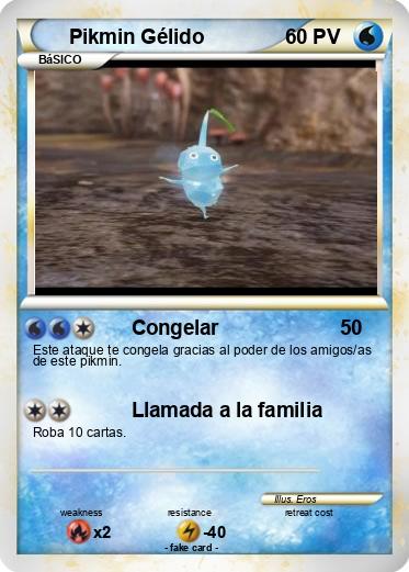 Pokemon Pikmin Gélido
