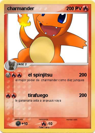 Pokemon charmander