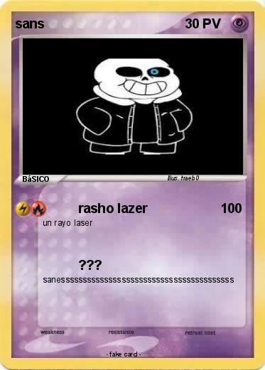 Pokemon sans
