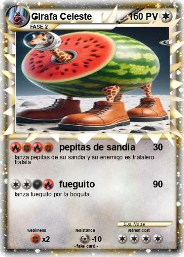 Pokemon Girafa Celeste