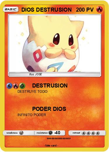 Pokemon DIOS DESTRUSION
