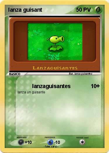 Pokemon lanza guisant