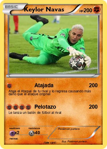Pokemon Keylor Navas
