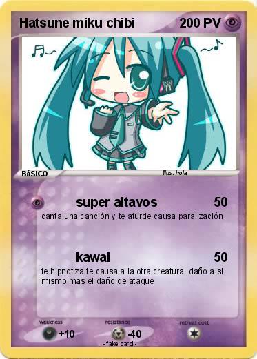 Pokemon Hatsune miku chibi