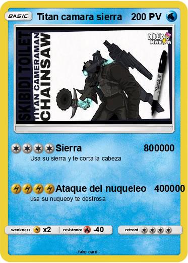 Pokemon Titan camara sierra