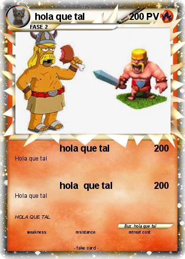 Pokemon hola que tal