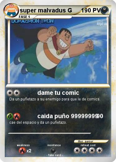 Pokemon super malvadus G
