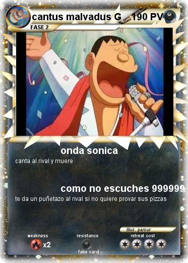 Pokemon cantus malvadus G