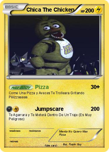 Pokemon Chica The Chicken