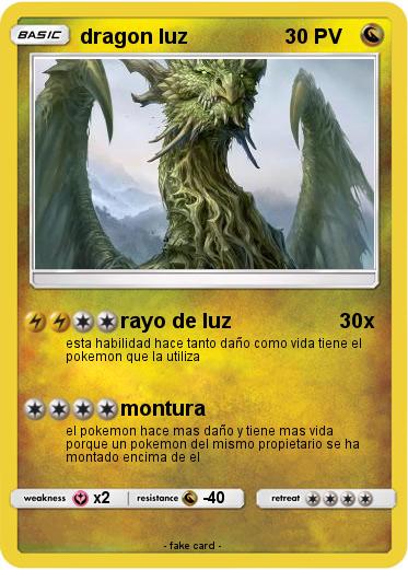Pokemon dragon luz