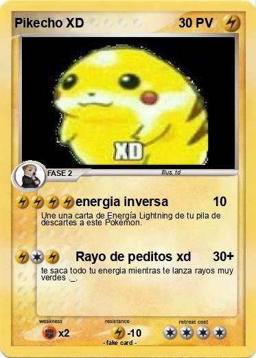 Pokemon Pikecho XD