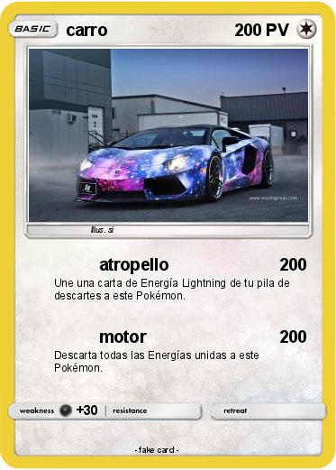 Pokemon carro