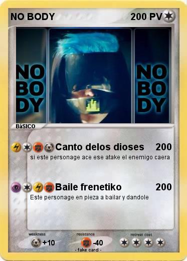 Pokemon NO BODY