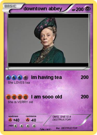 Pokemon downtown abbey