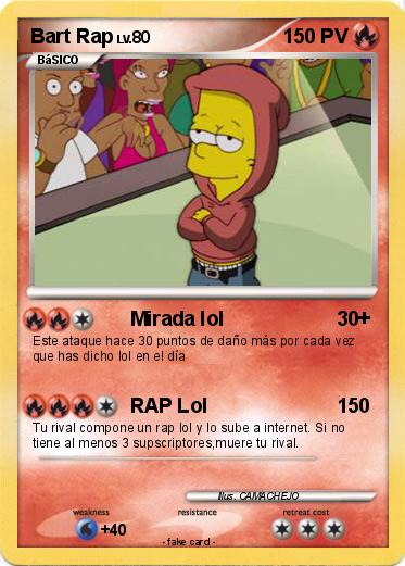 Pokemon Bart Rap