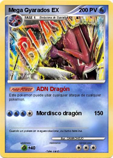 Pokemon Mega Gyarados EX