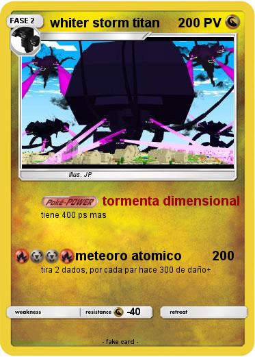 Pokemon whiter storm titan