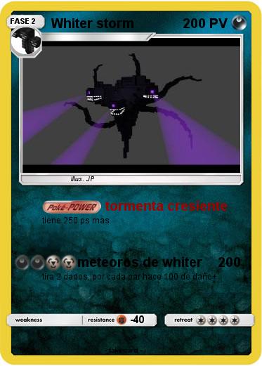 Pokemon Whiter storm