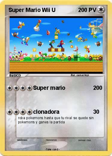 Pokemon Super Mario Wii U