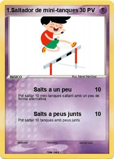 Pokemon 1.Saltador de mini-tanques