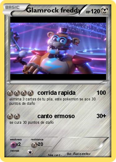 Pokemon Glamrock freddy