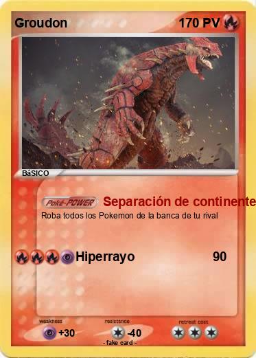 Pokemon Groudon