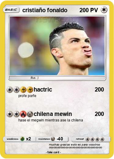 Pokemon cristiaño fonaldo