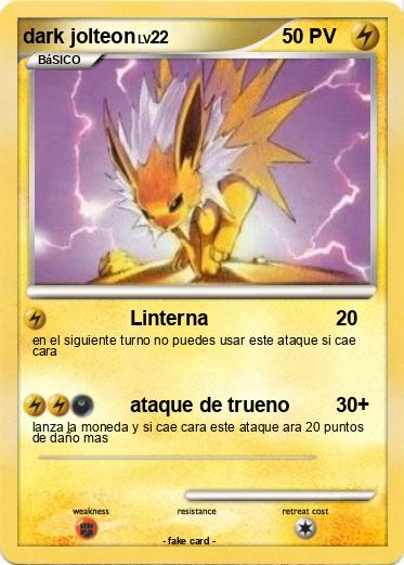 Pokemon dark jolteon