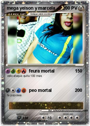 Pokemon mega yeison y marcela