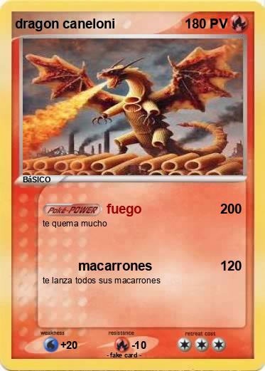 Pokemon dragon caneloni