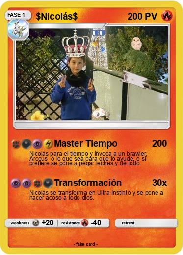 Pokemon $Nicolás$