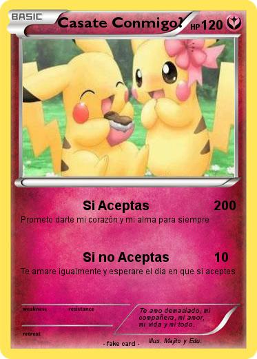 Pokemon Casate Conmigo?