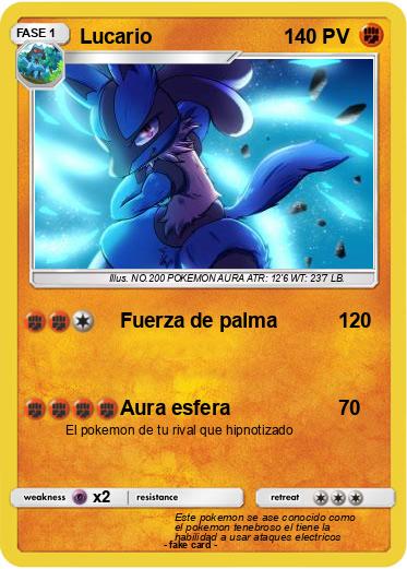 Pokemon Lucario