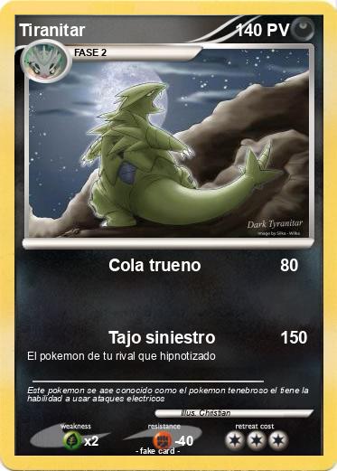 Pokemon Tiranitar