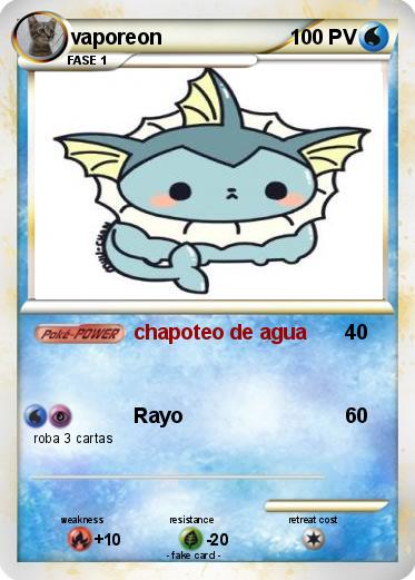 Pokemon vaporeon