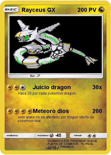 Pokemon Rayceus GX