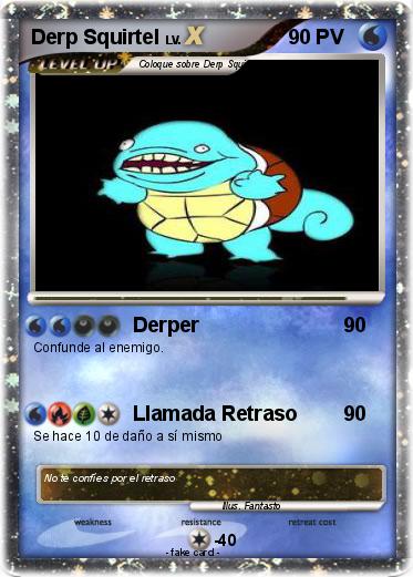 Pokemon Derp Squirtel